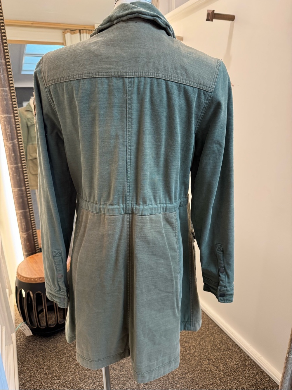 Free People Olive Green Utility Field Jacket - Women - Picture 4 of 4